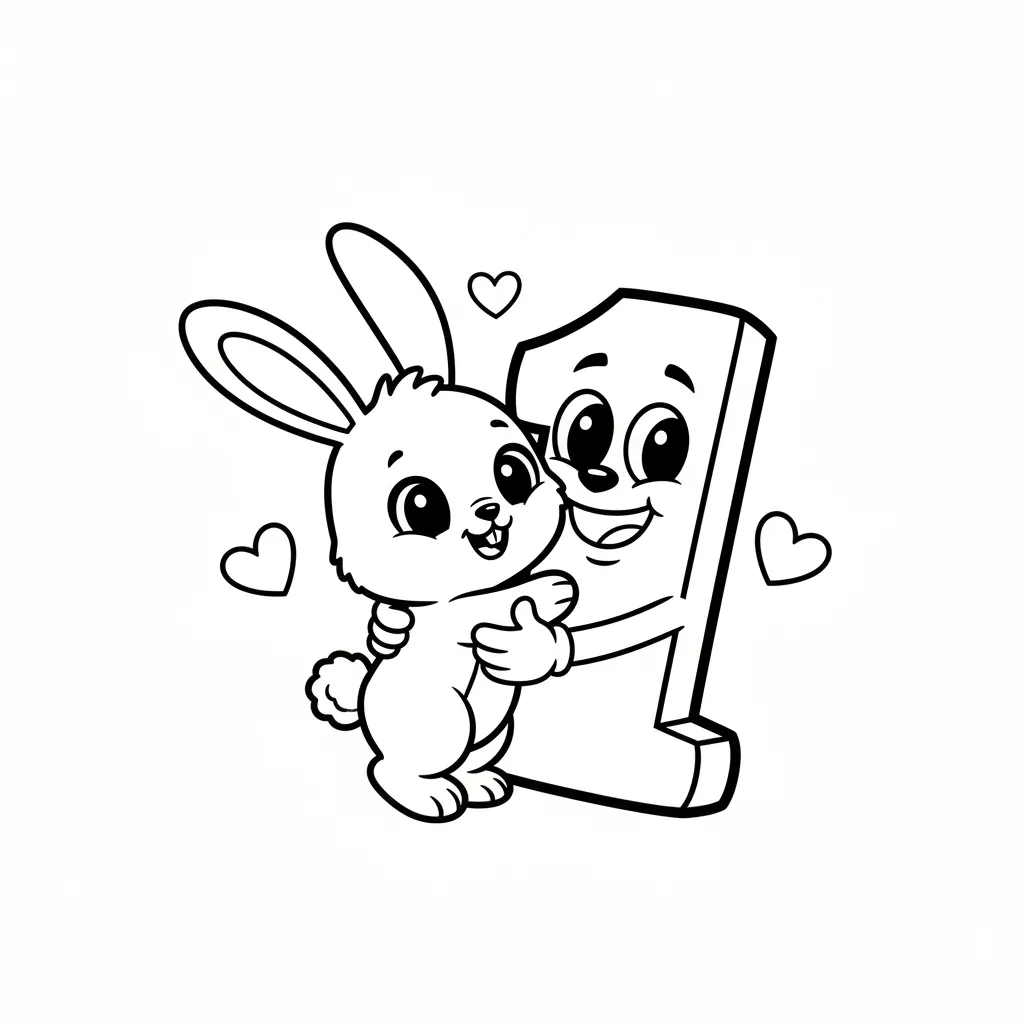 Numeros 1 3 para colorear para niño de 8 años