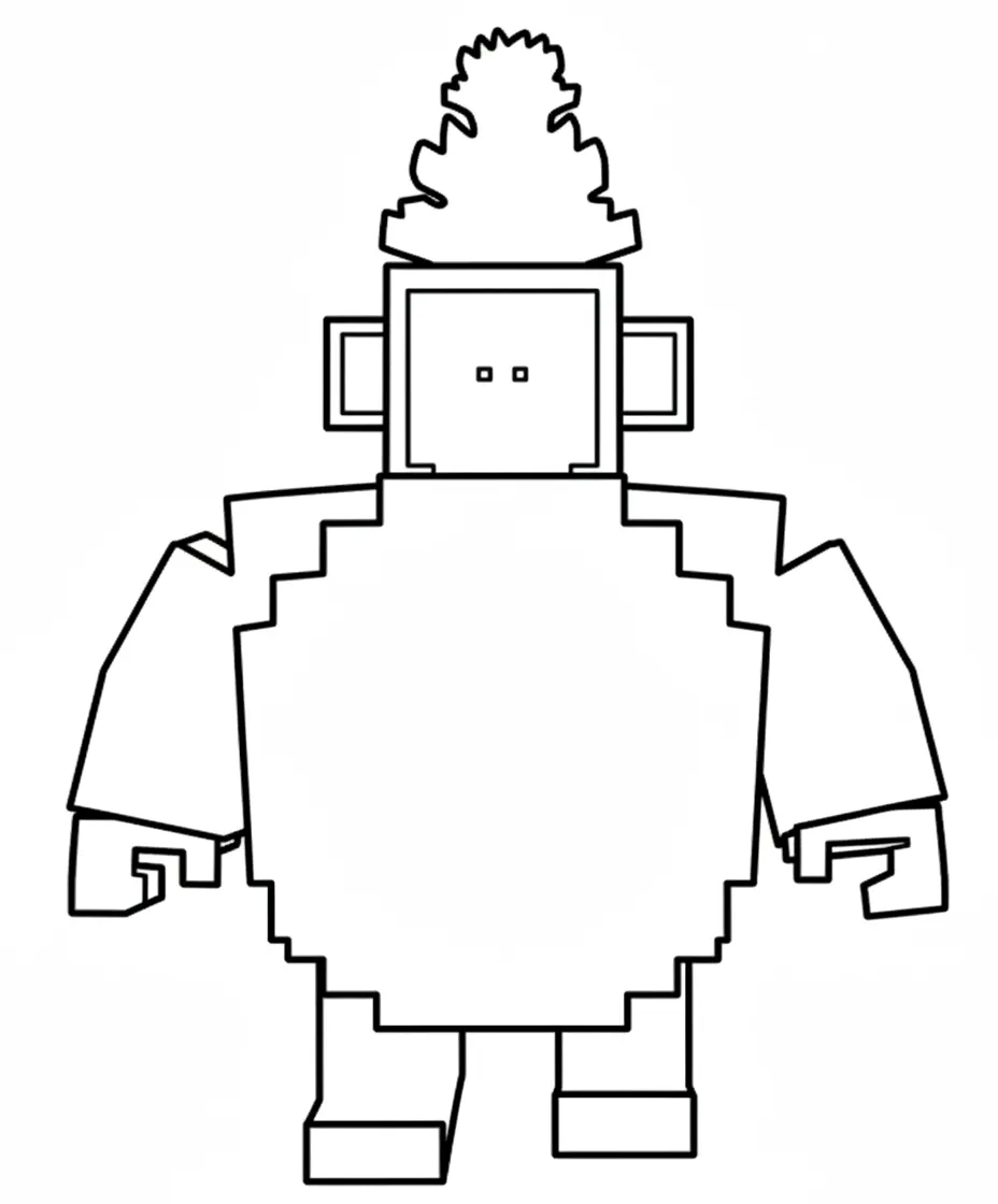 Orangutini Ananasini para colorear para imprimir gratis