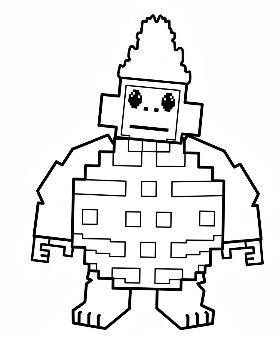 Orangutini Ananasini para colorear para niño