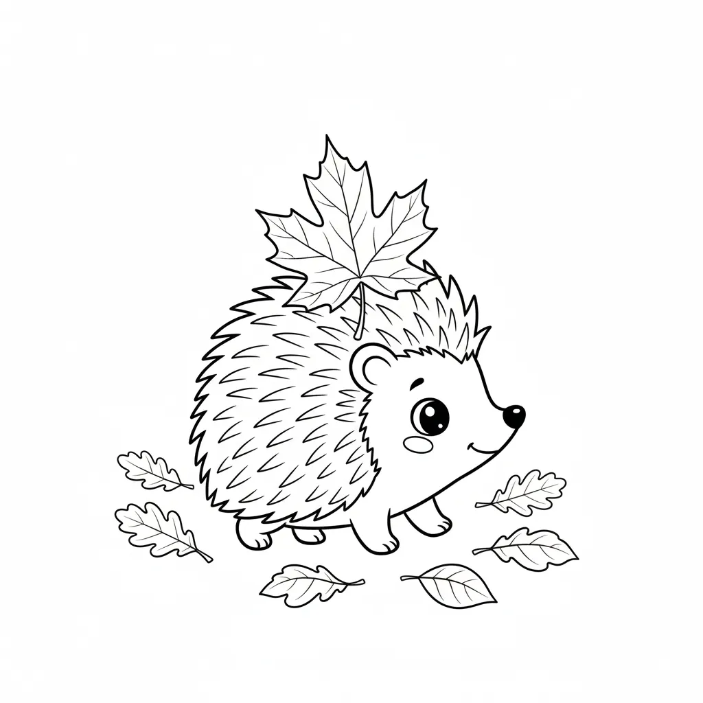 Otoño 11 para dibujar en línea