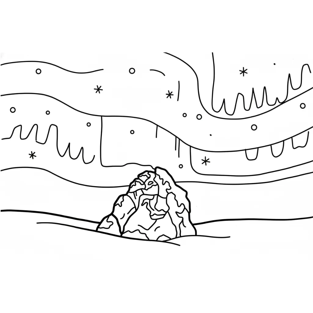 Paisajes12 para colorear gratis para niños