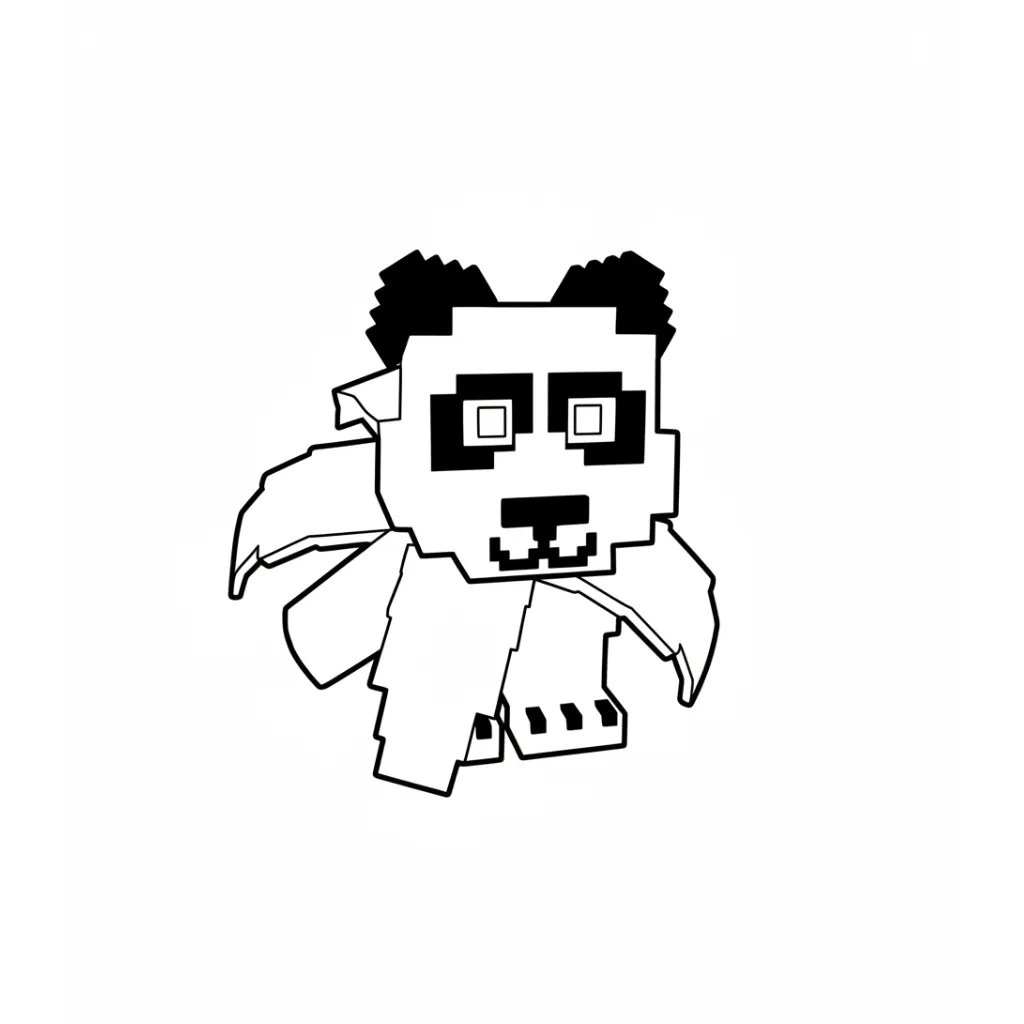 Pandaccini Bananini 2 para colorear para imprimir para niño de 7 años