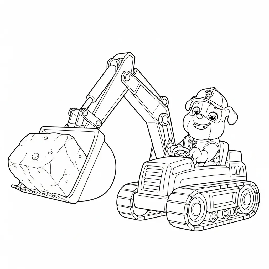 Paw Patrol para colorear y dibujos