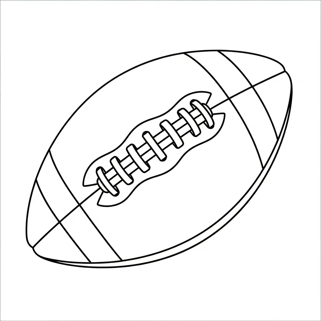 Pelota para colorear para imprimir kawaii