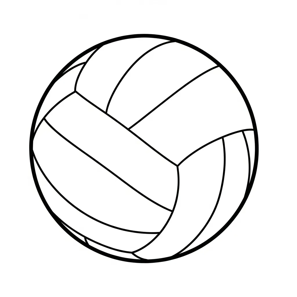 Pelota para colorear para imprimir pdf gratis