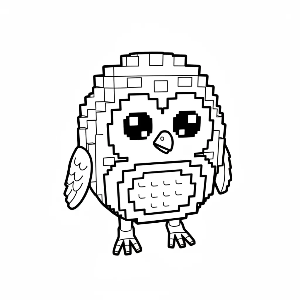 Penguino Cocosino 7 para colorear para imprimir