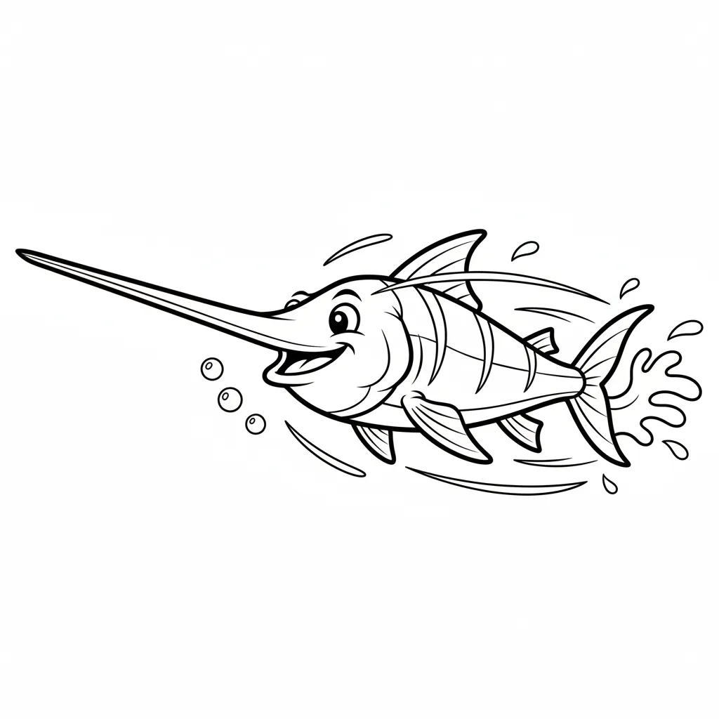 Pez 11 para colorear para imprimir