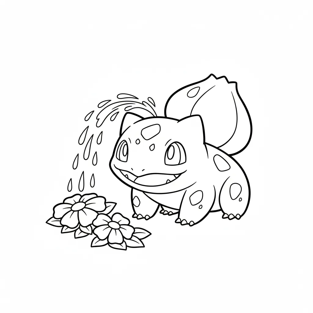 Pokémon 14 para colorear para imprimir para niño de 7 años