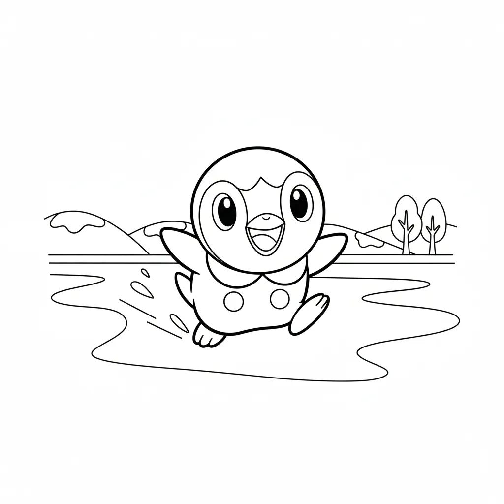 Pokémon 17 para colorear para imprimir para niño de 2 años