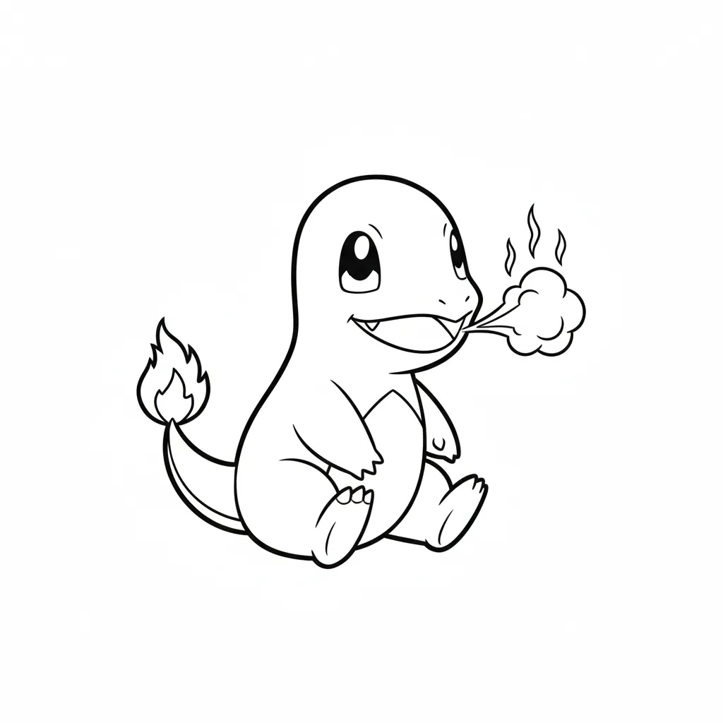 Pokémon 19 para colorear para imprimir para niño de 6 años