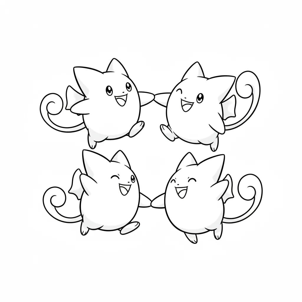 Pokémon parte 1 para colorear para imprimir 1
