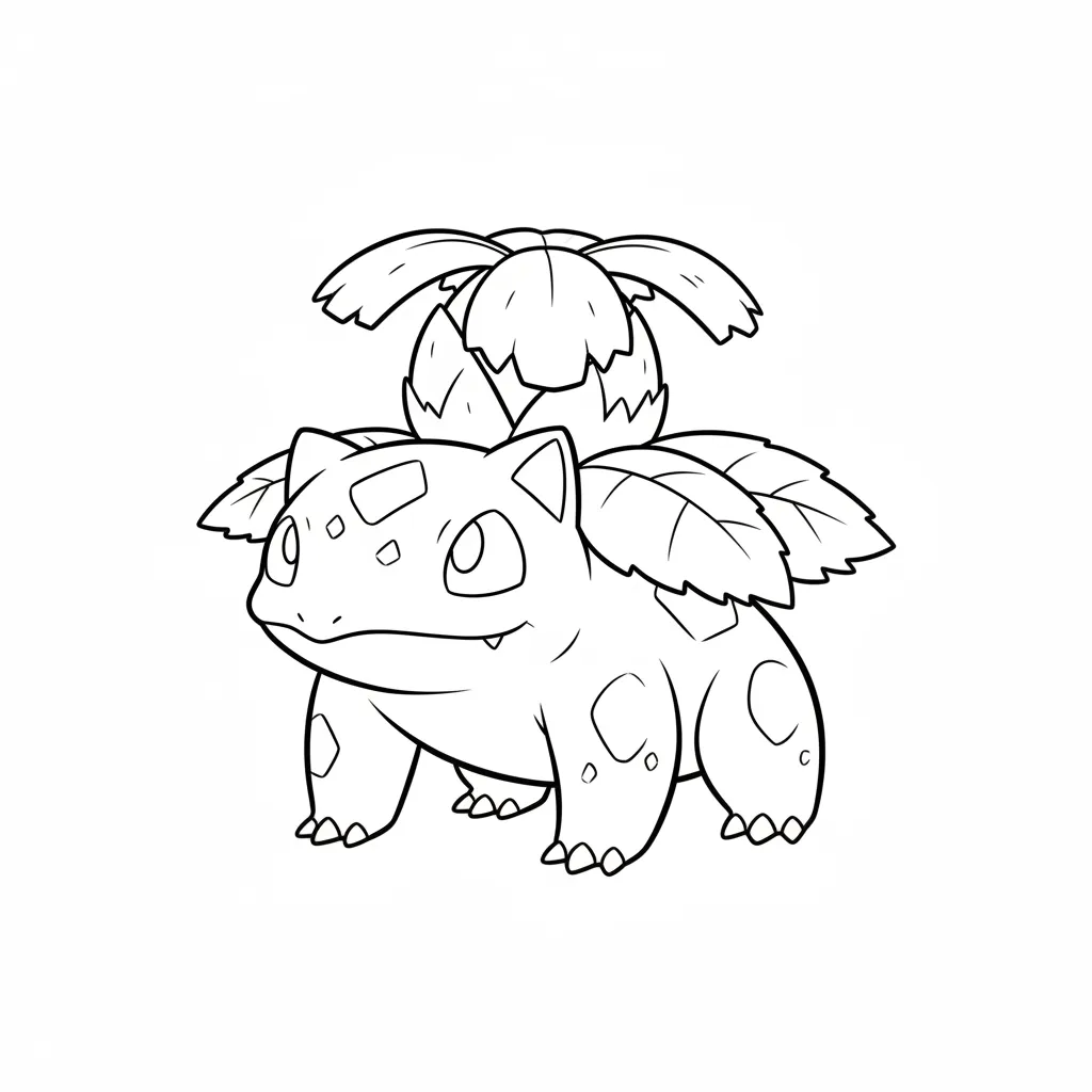 Pokémon parte 1 para colorear para imprimir gratis 1