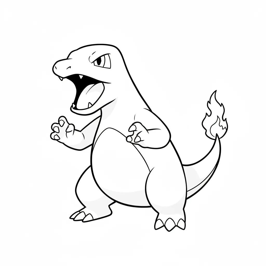 Pokémon parte 1 para colorear en línea para niño