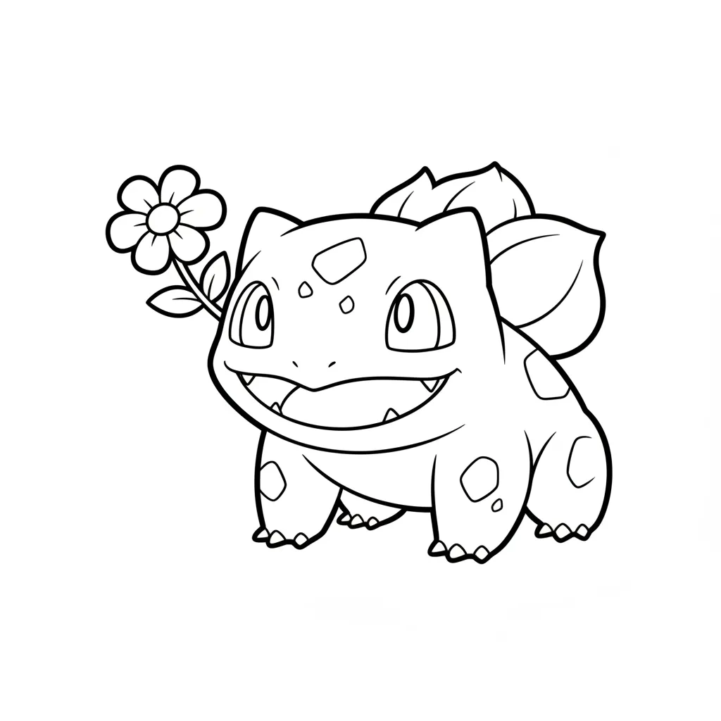 imprimir Pokémon parte 1 para colorear