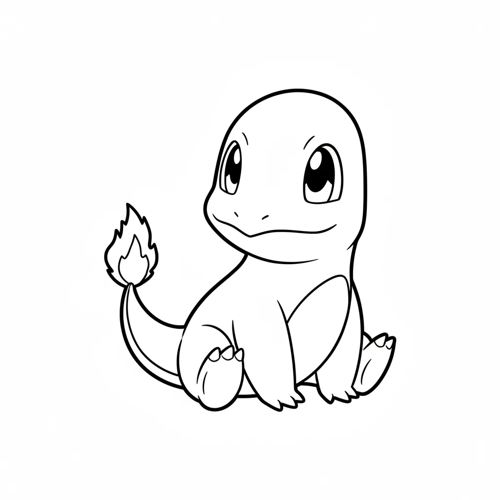 Pokémon parte 1 para colorear para niño de 4 años