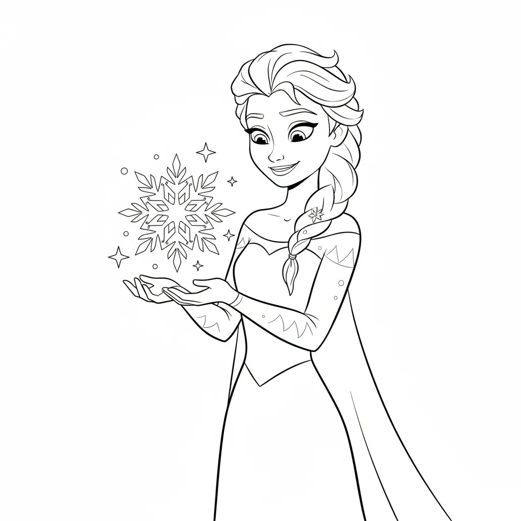 Princesas Disney 11 de niño para colorear para imprimir