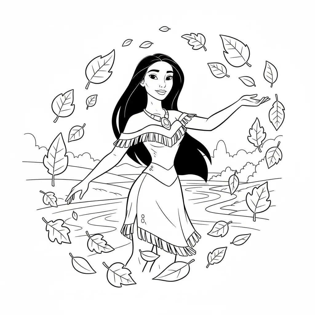 Princesas Disney 5 para colorear para imprimir gratis pdf