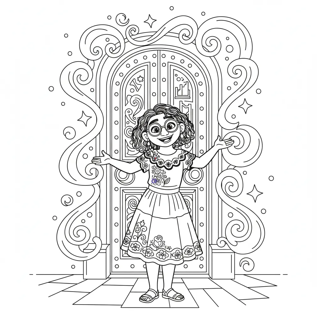 descargar Princesas Disney 9 para colorear gratis