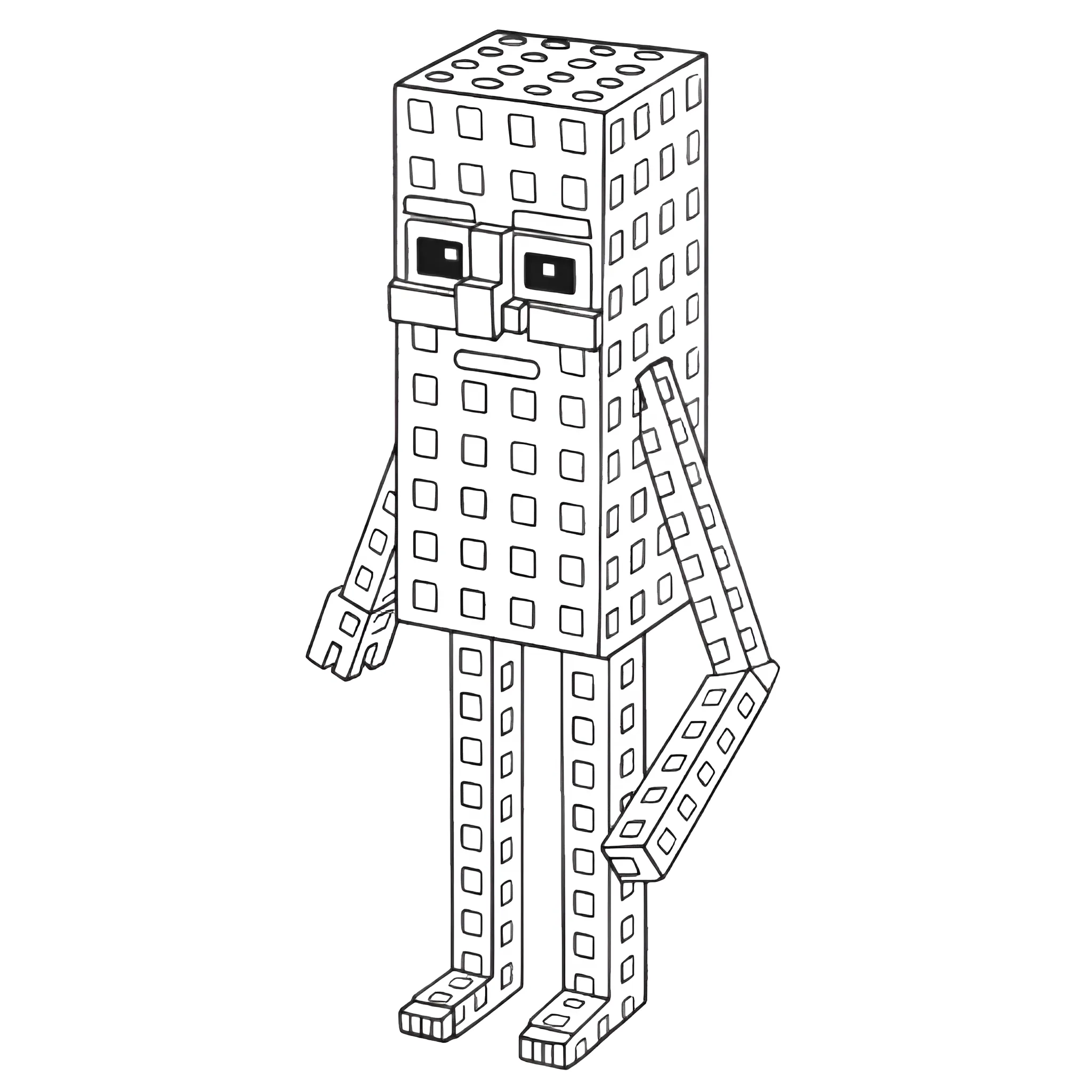 Roba un Brainrot1 para colorear gratis