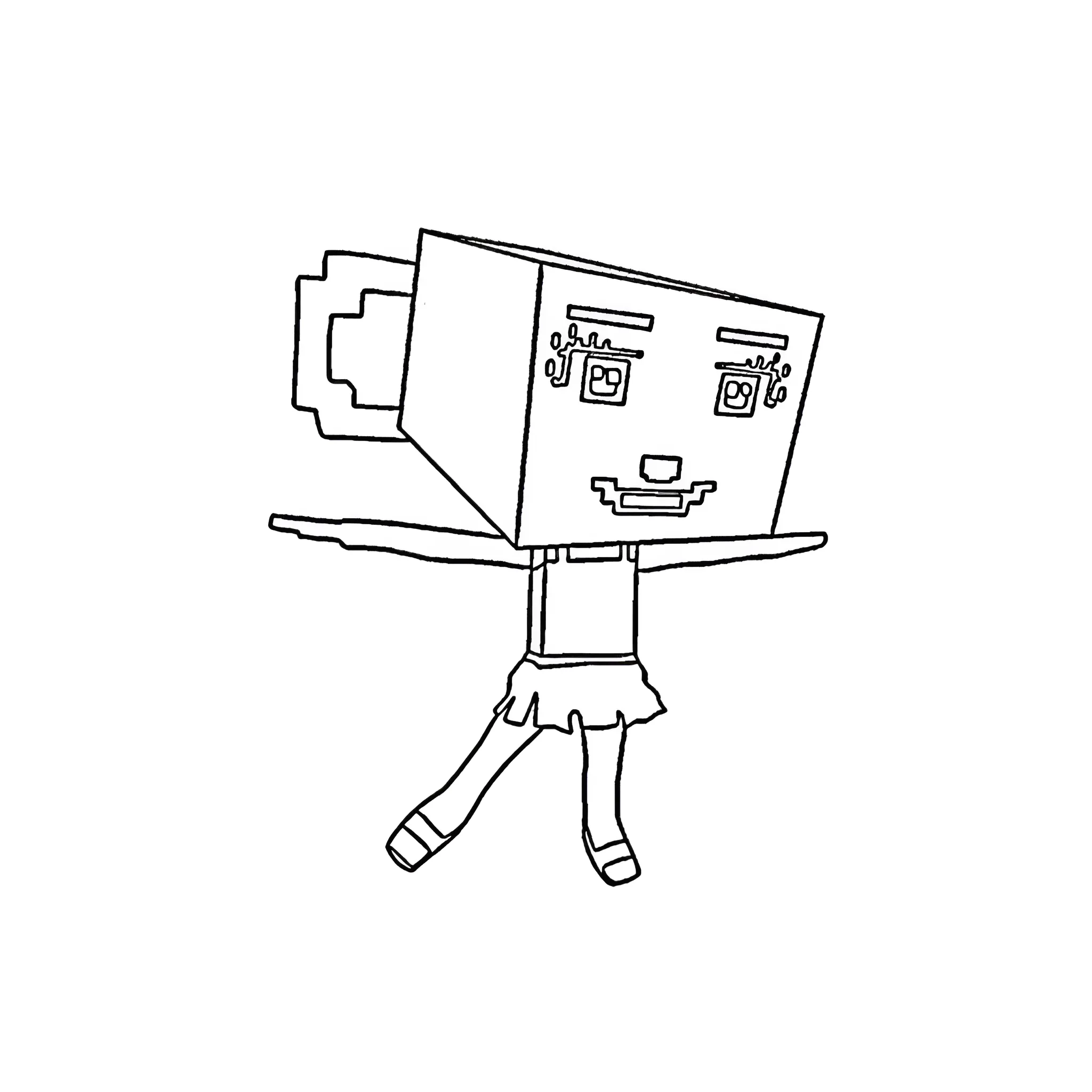 Roba un Brainrot12 para colorear y aprendizaje