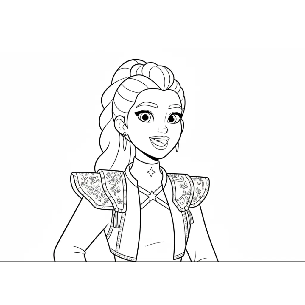 Rumi 3 para dibujar e imprimir