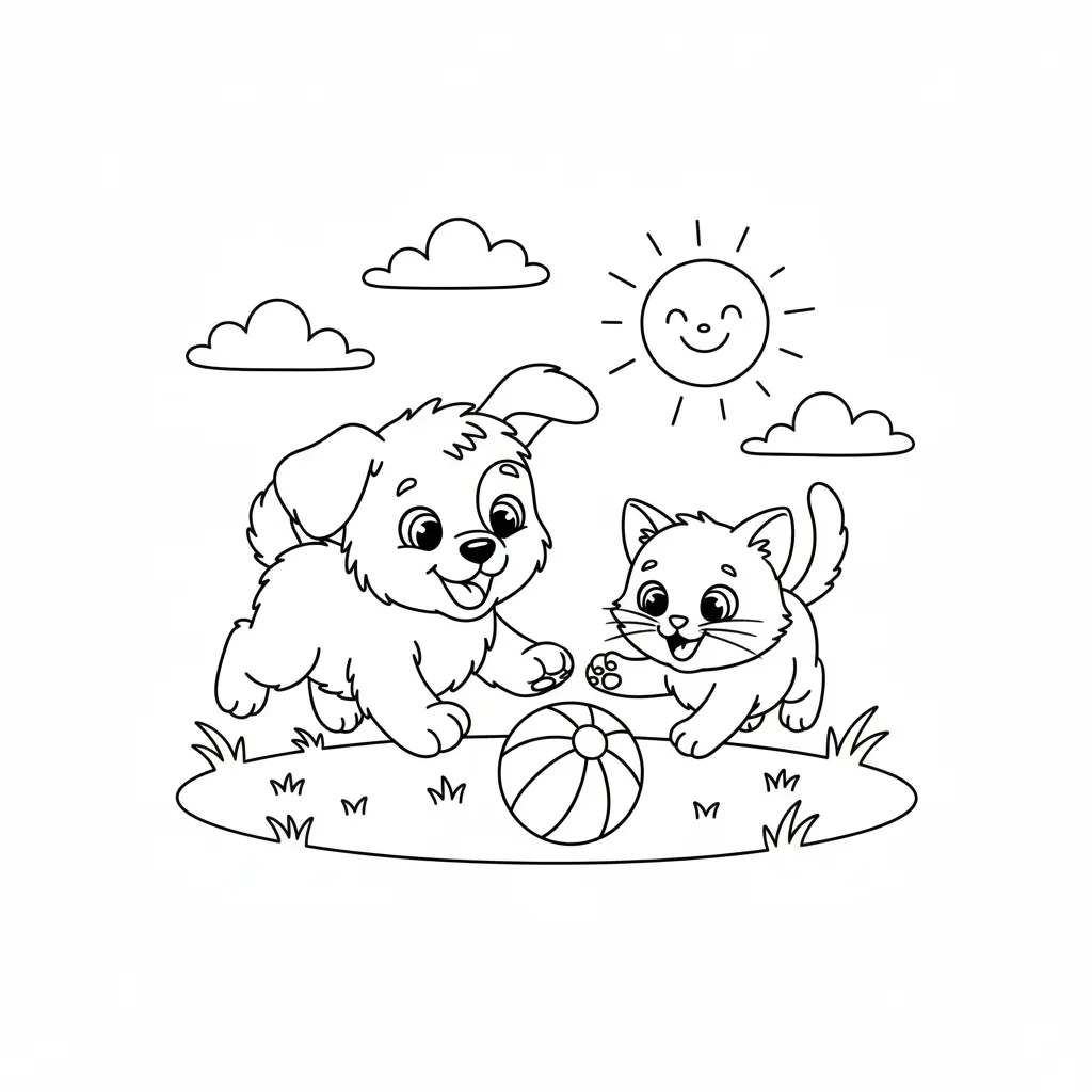 Semana De La Vida Animal 1 para colorear para imprimir para niño de 6 años