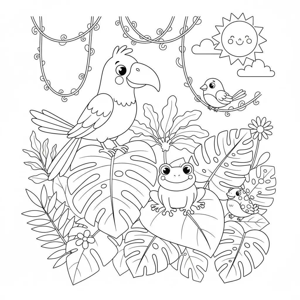 Semana De La Vida Animal 11 para colorear y dibujos