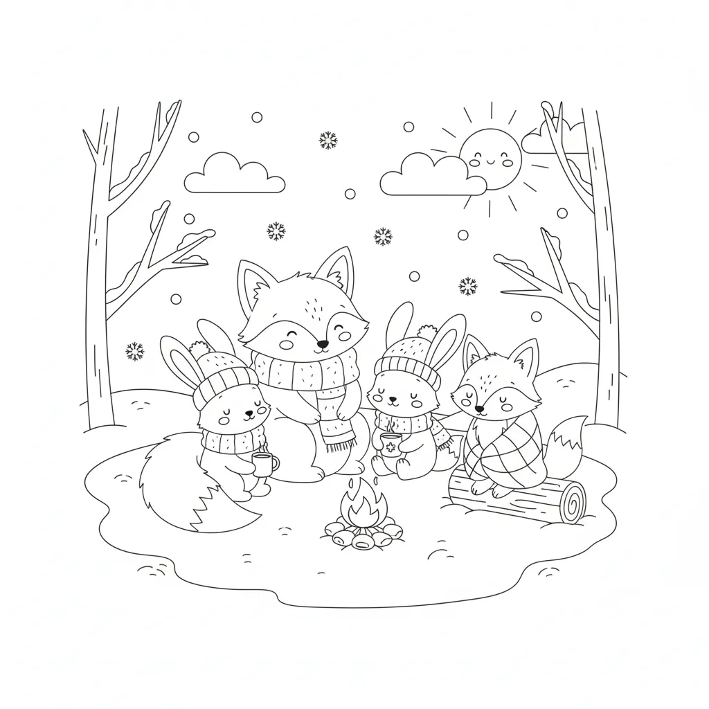 Semana De La Vida Animal 15 para colorear para imprimir para niños