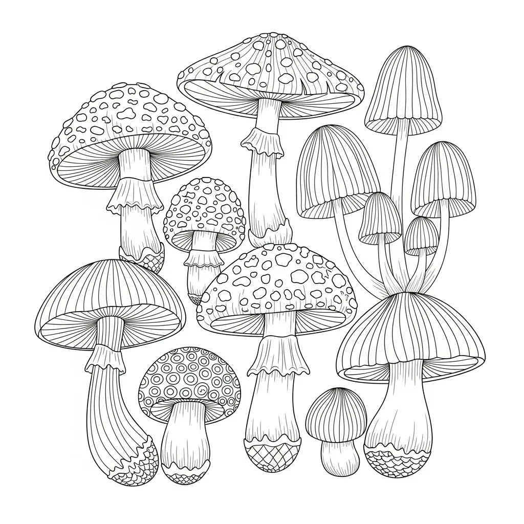 Setas para colorear para niño de 5 años