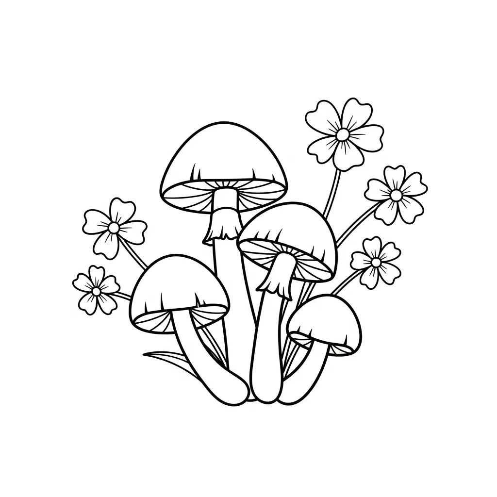 Setas para colorear para niño