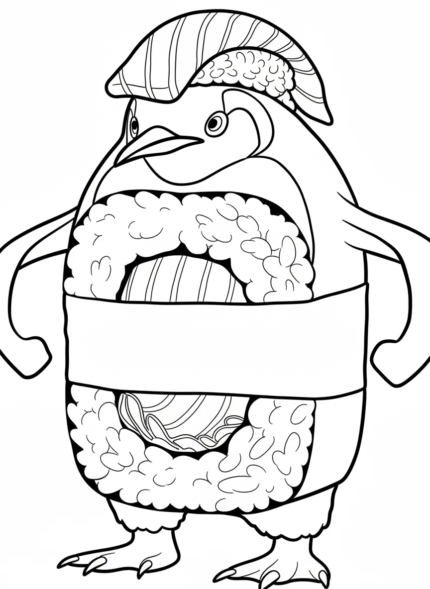 Sigma Boy para colorear para niño