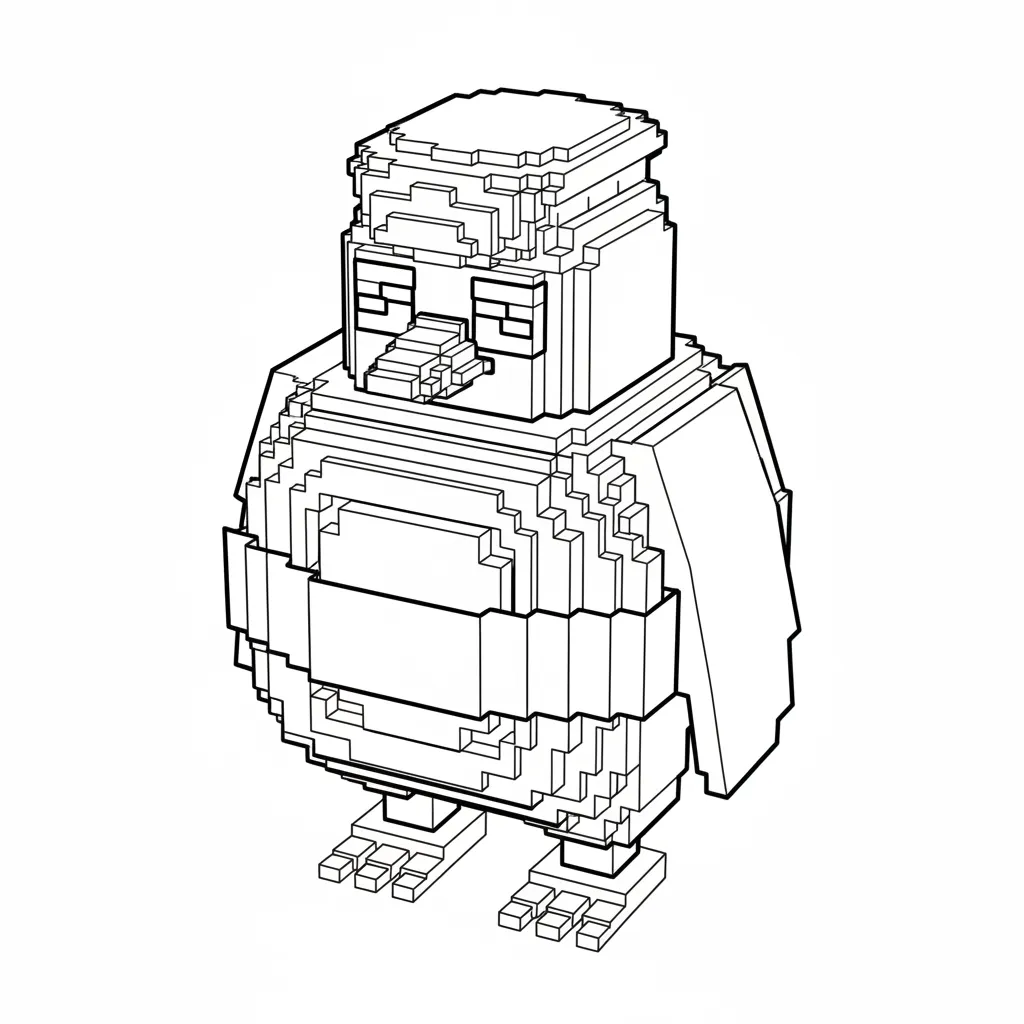 Sigma Boy para colorear para imprimir