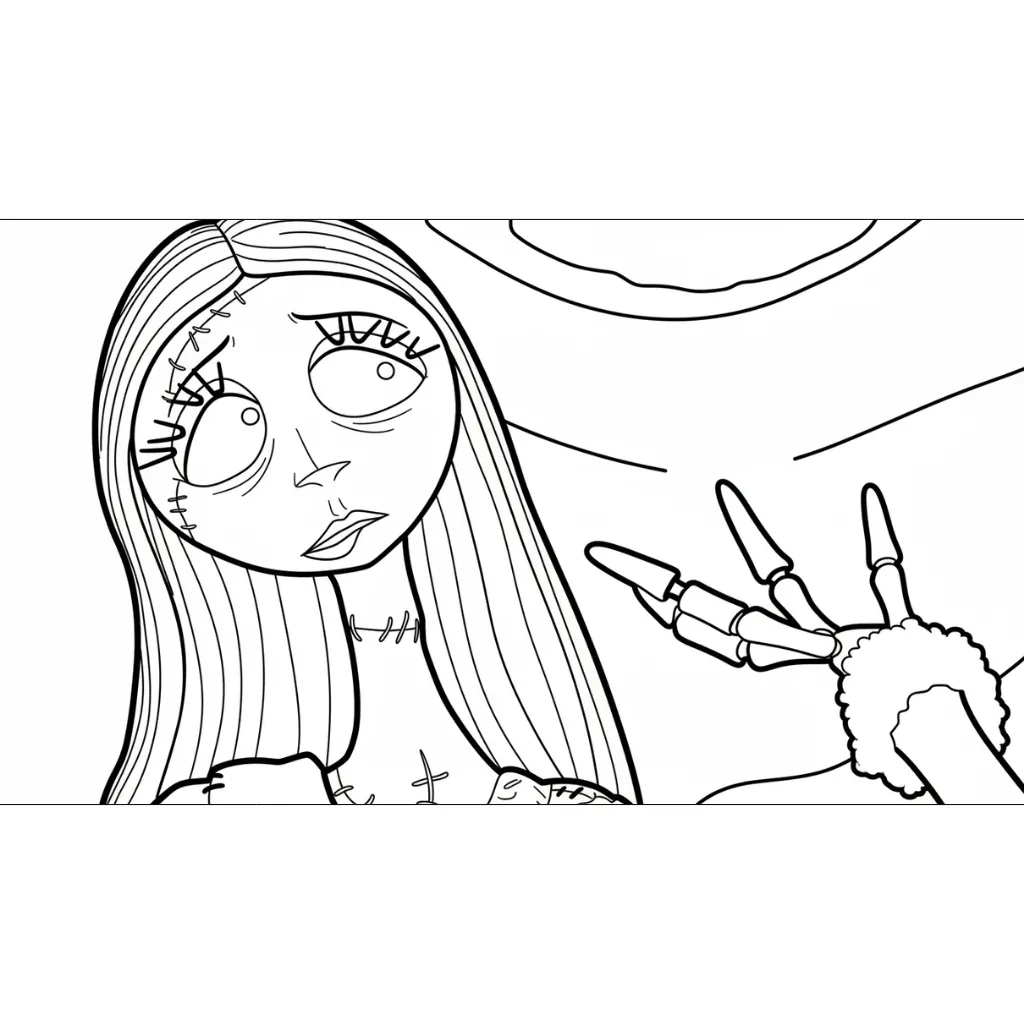 Spooky Christmas 2 para colorear para niño gratis