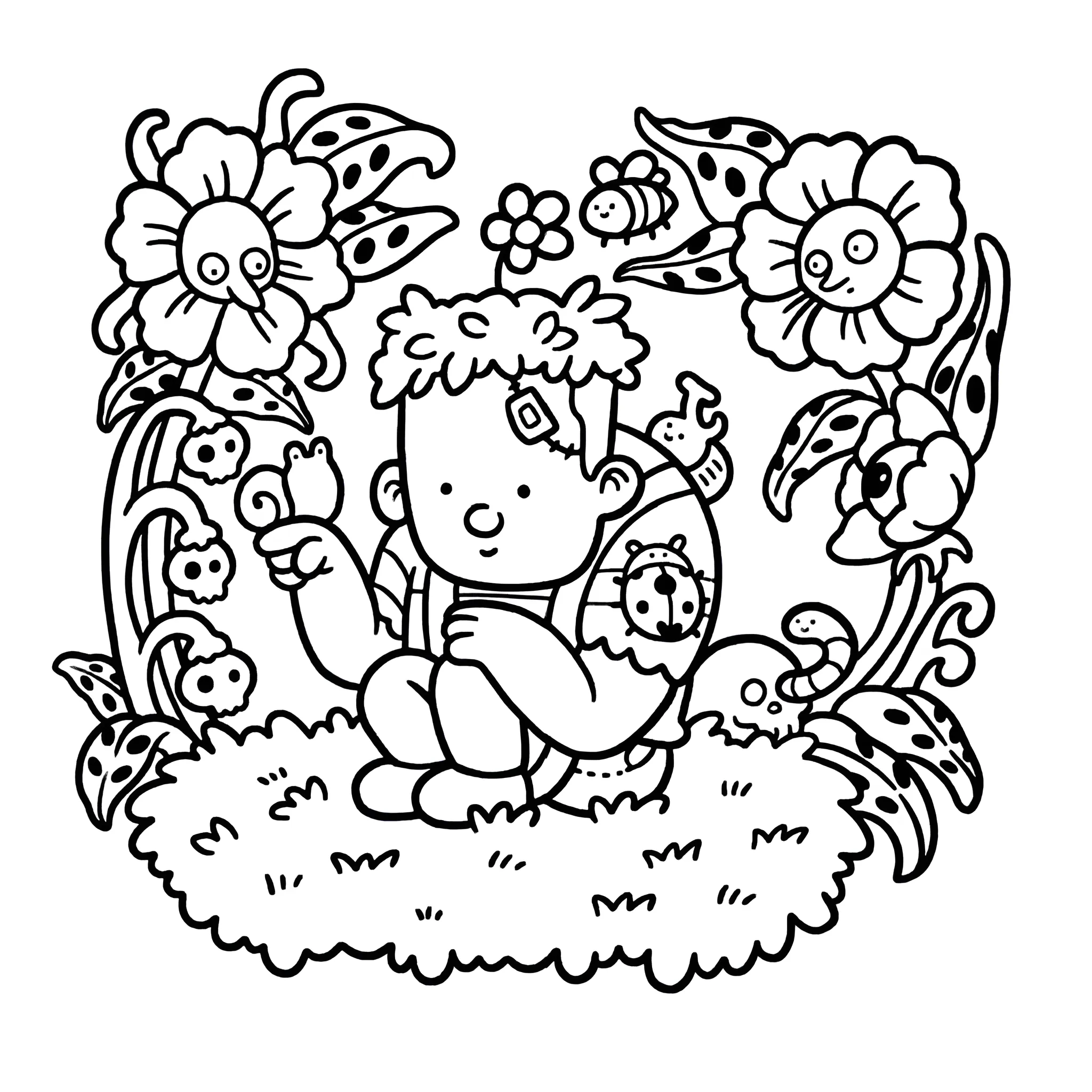 para imprimir Spooky Cutie 37 para colorear gratis