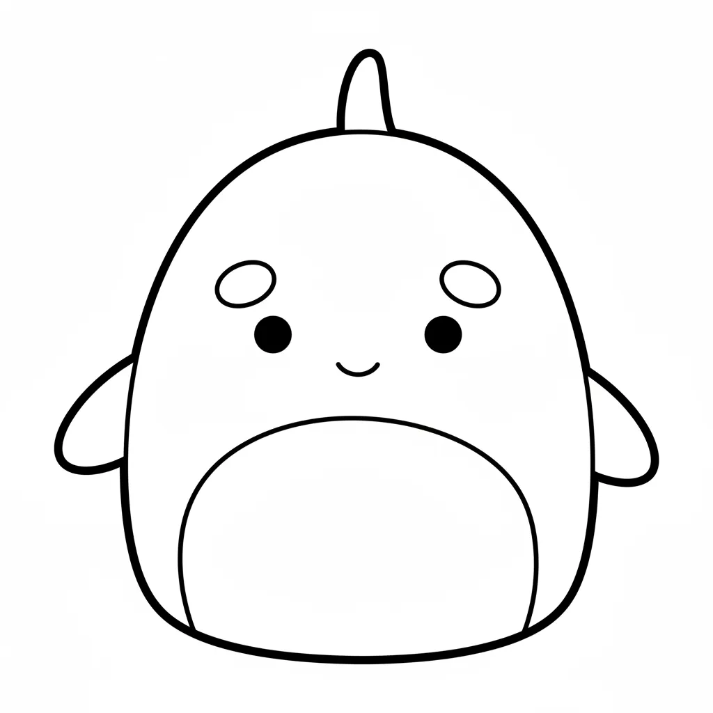 para imprimir Squishmallow 11 para colorear gratis