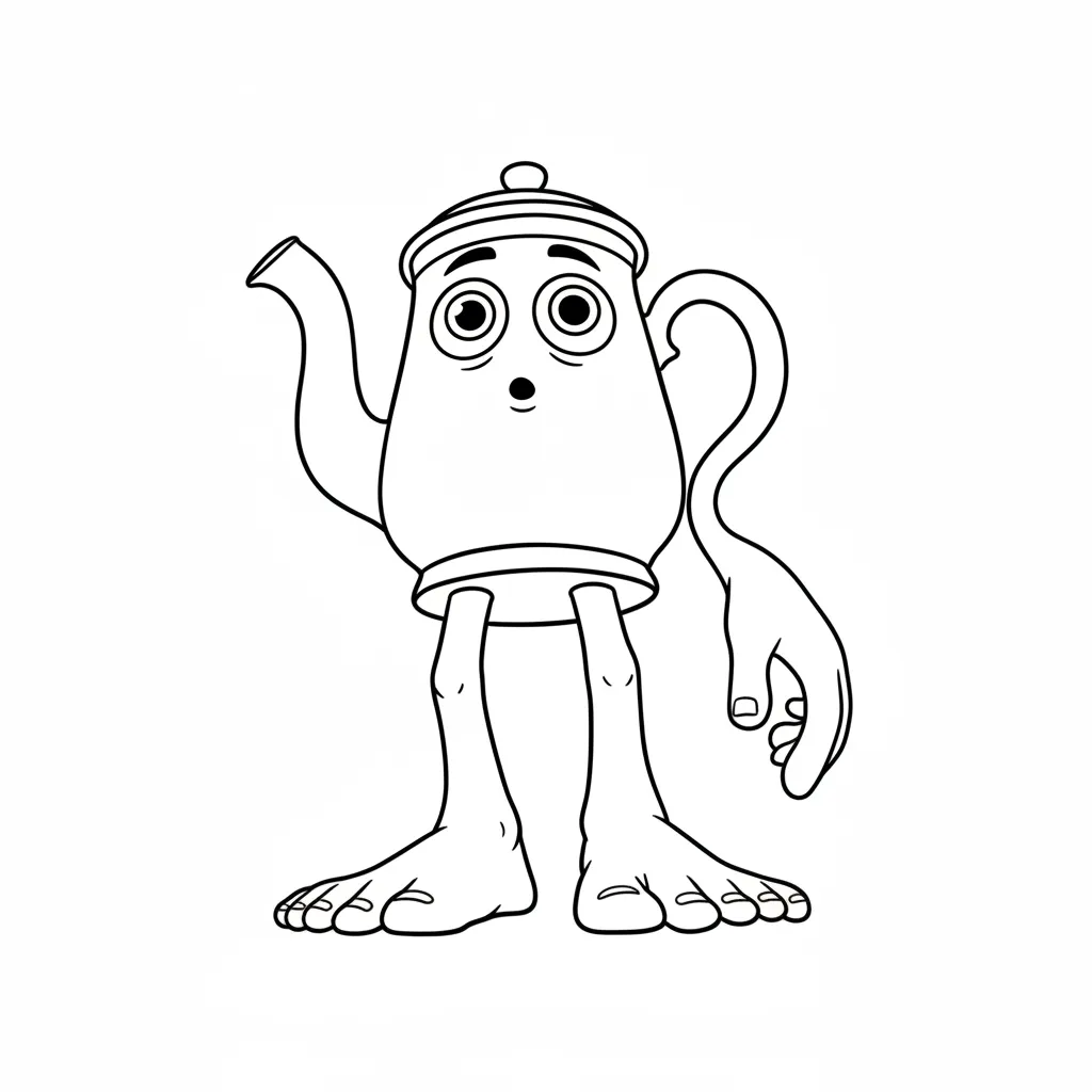 Ta Ta Ta Ta Sahur 8 para colorear para imprimir pdf gratis