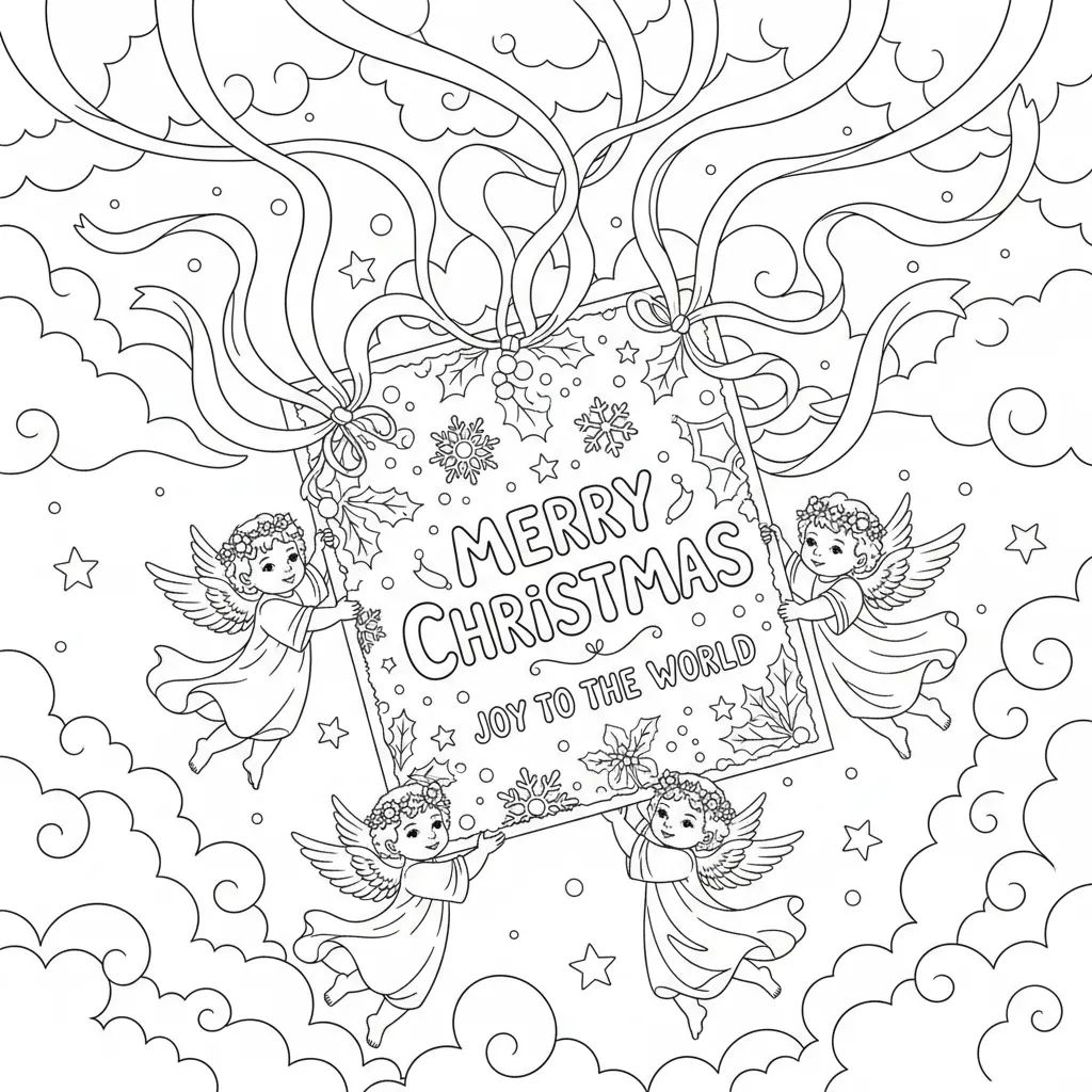 Tarjetas de Navidad para colorear gratis en línea