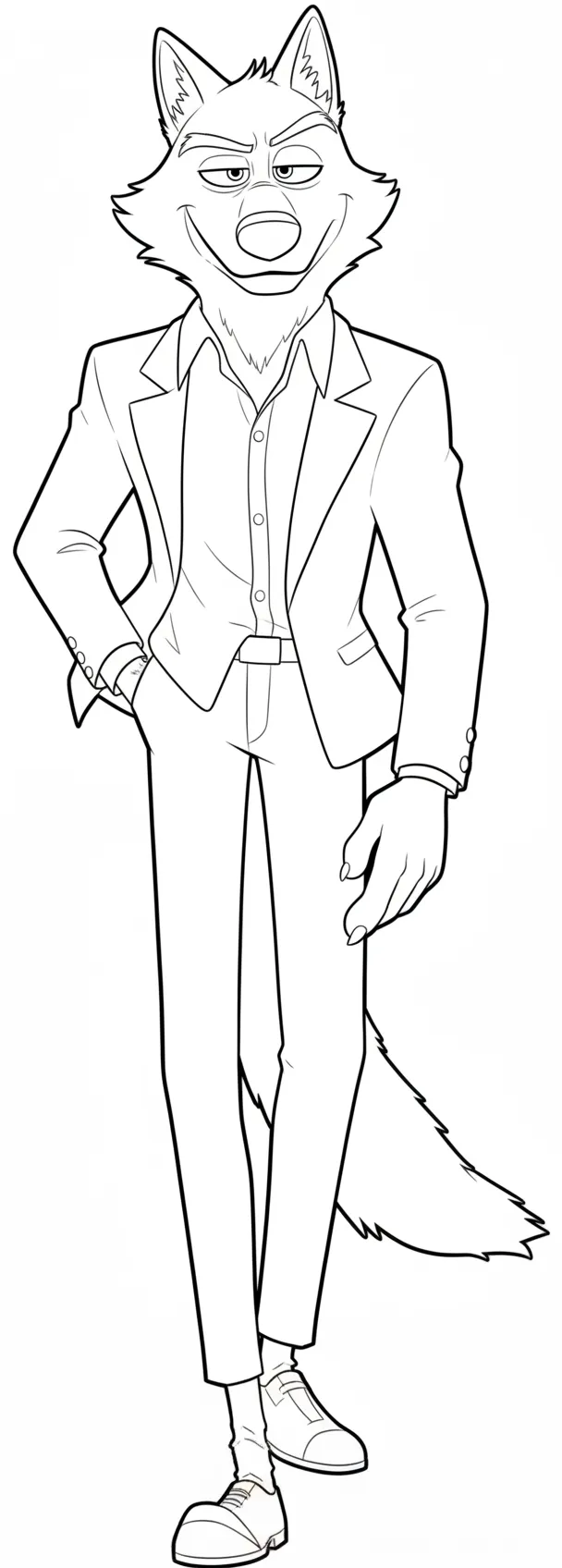 The Bad Guys 2 para colorear para imprimir gratis 1