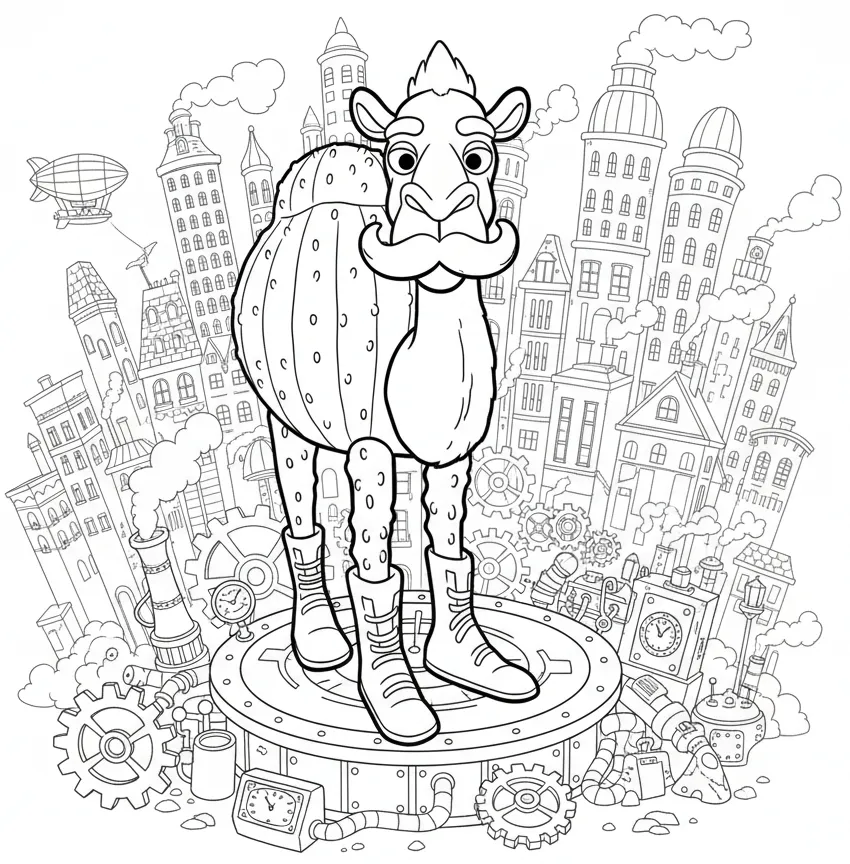 Tob Tobi Tob Tob Tobi Tob para colorear gratis en línea