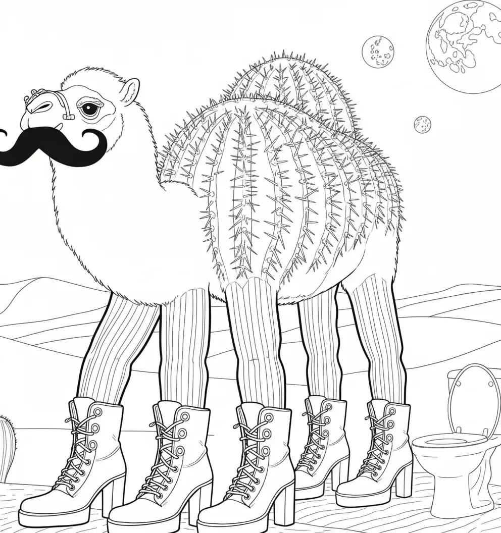 Tob Tobi Tob Tob Tobi Tob para colorear para niño de 8 años