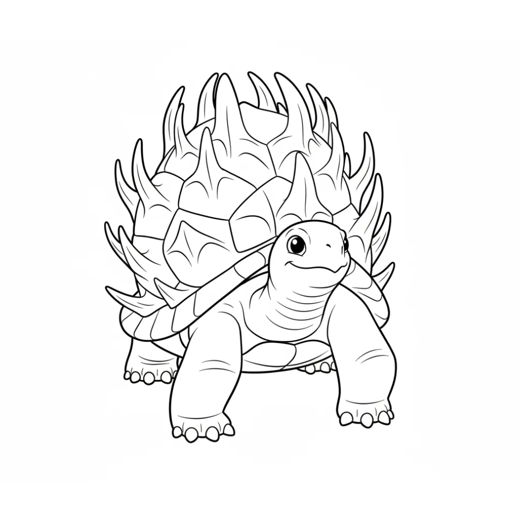 Torrtuginni Dragonfrutinni 8 para colorear para imprimir