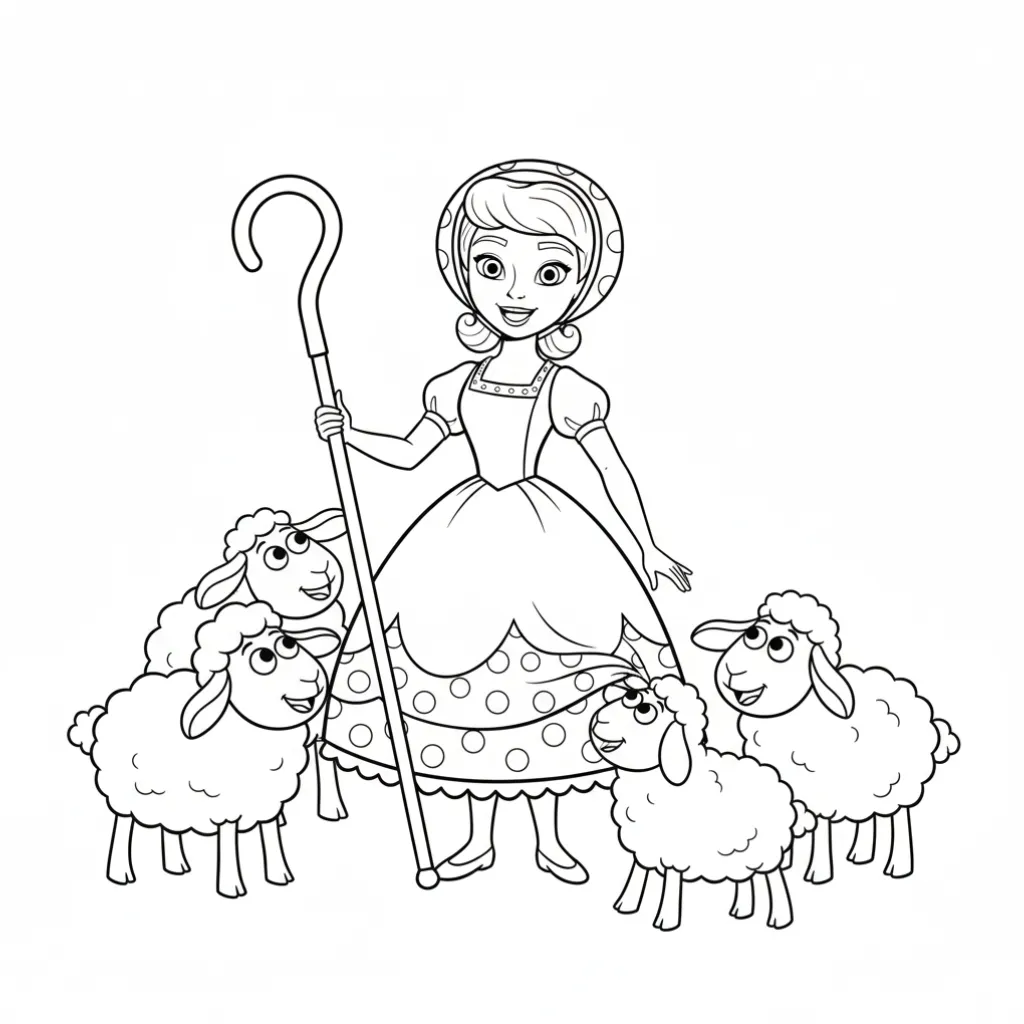 Toy Story11 para colorear y recortar para imprimir