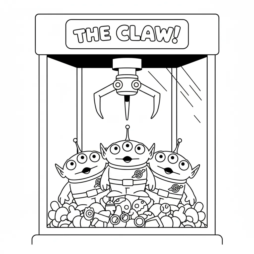 Toy Story3 de niño para colorear para imprimir