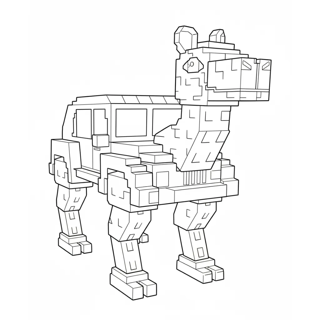 Tracotucotulu Delapeladustuz 1 para colorear para niños para imprimir