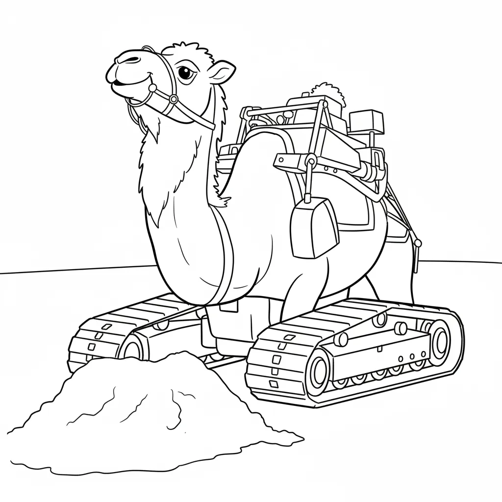 Tracotucotulu Delapeladustuz 2 para colorear para niño de 3 años