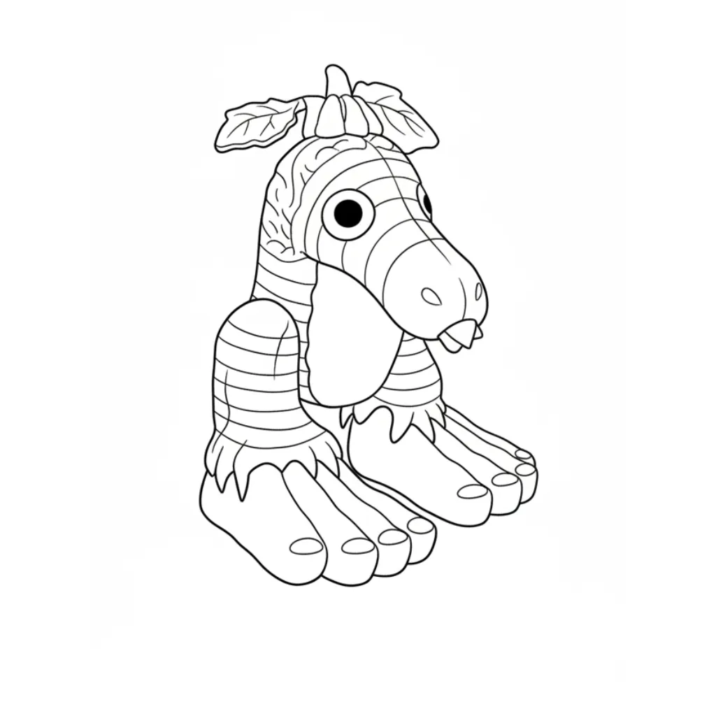 imprimir Tric Trac Baraboom 4 para colorear gratis