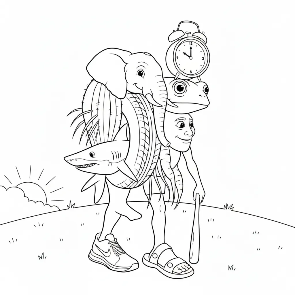 Tripi Tripo para colorear para niño