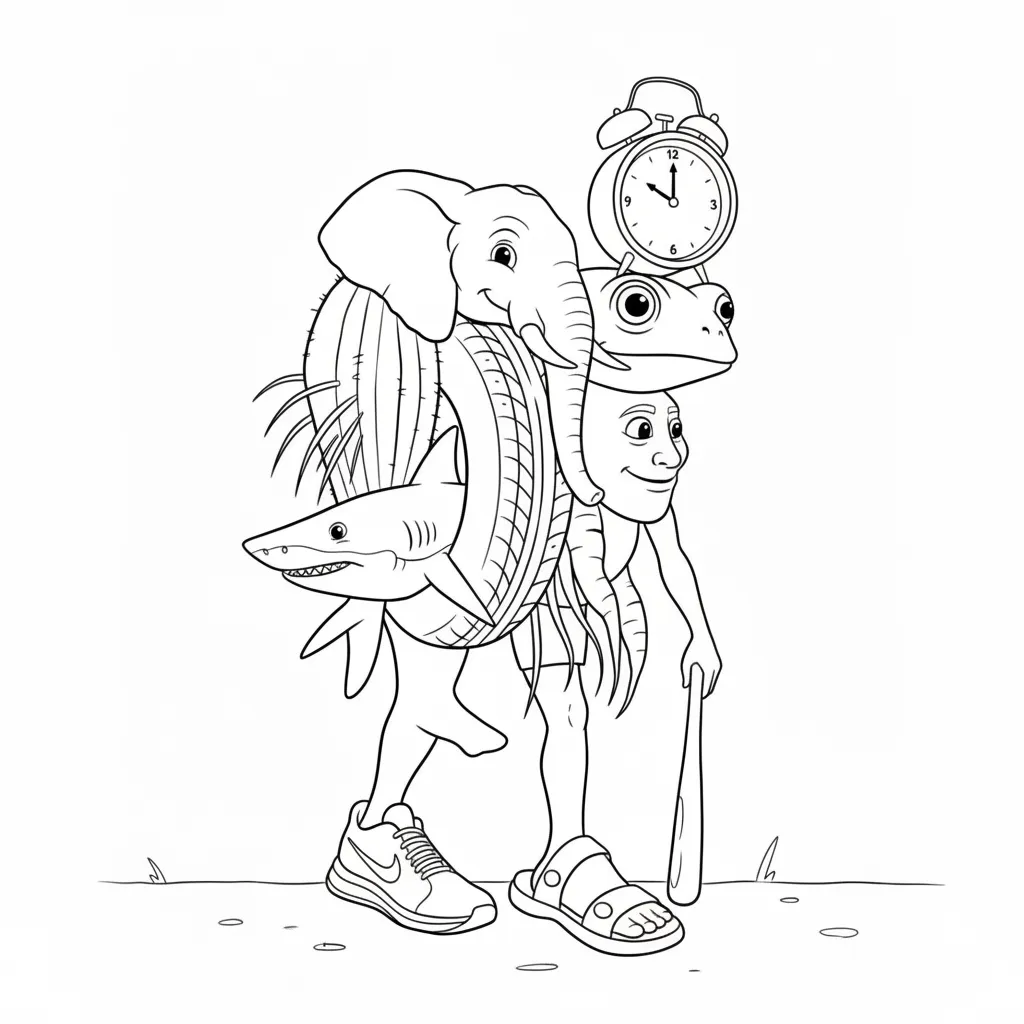 Tripi Tripo para colorear para imprimir gratis pdf