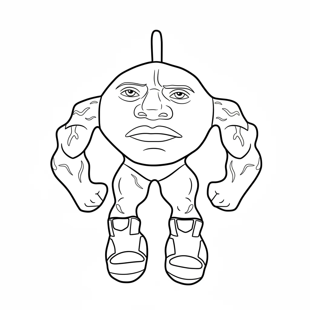 U Din Din Din Din Dun Dun Ma Din Din Dun para colorear en línea para niño