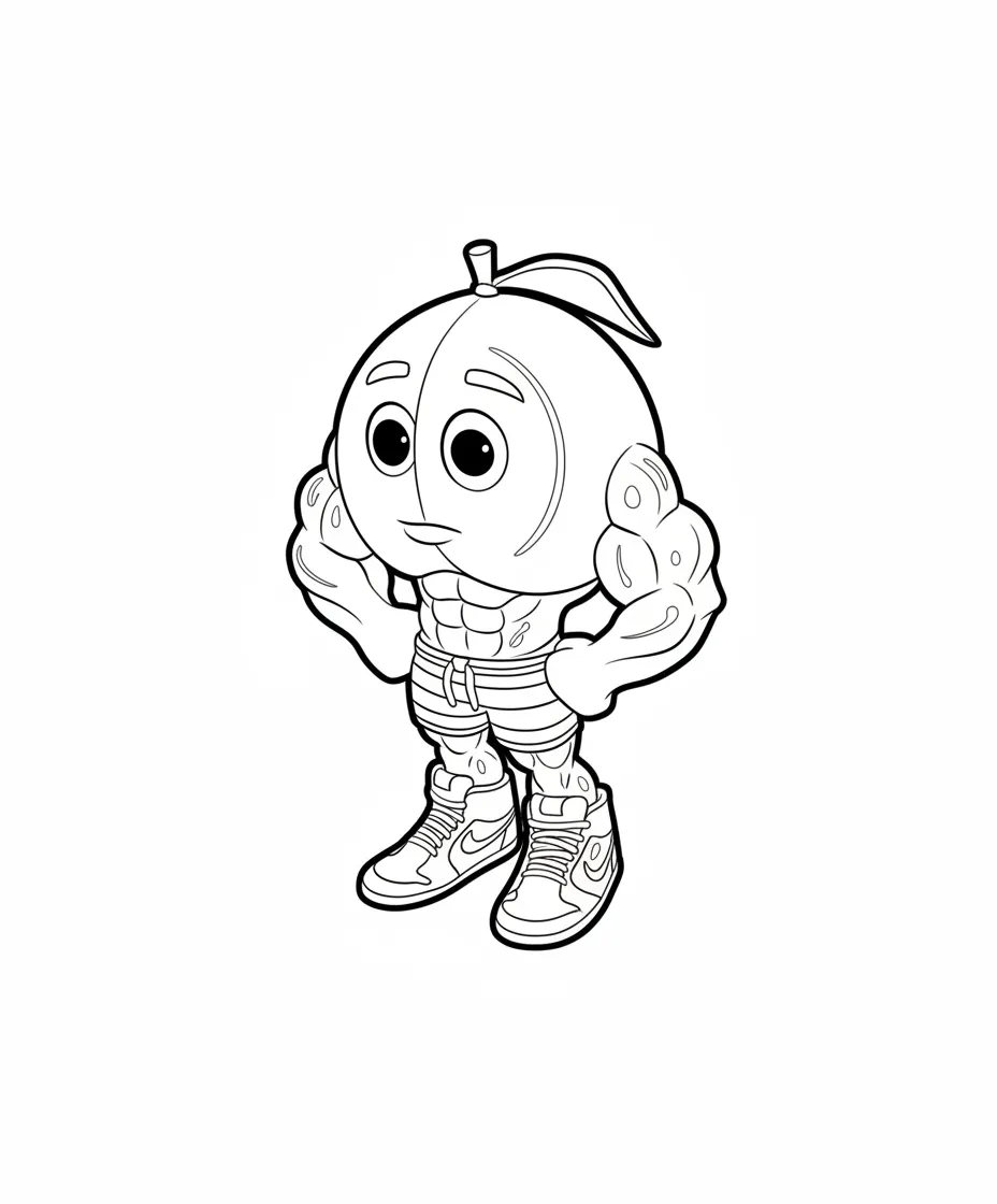 U Din Din Din Din Dun Dun Ma Din Din Dun para colorear educativo para niño